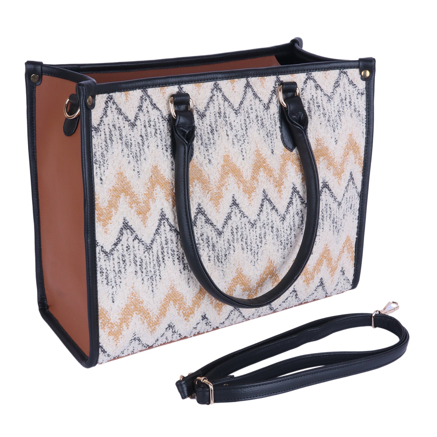 SERENE CHEVRON - TOTE BAG