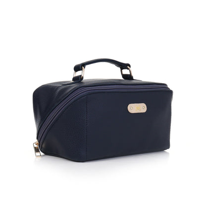 Navy Muse Makeup Pouch