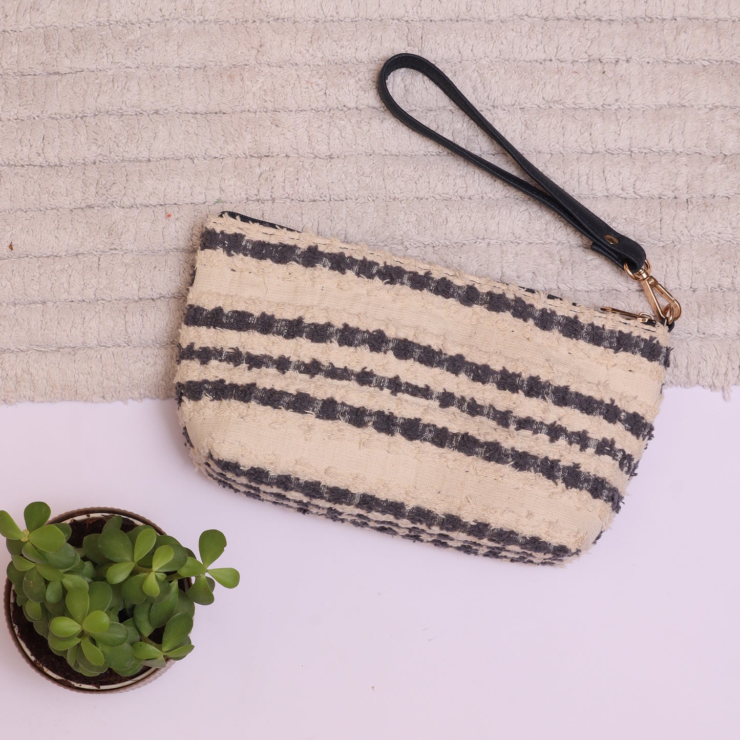 WOVEN WHISPER POUCH