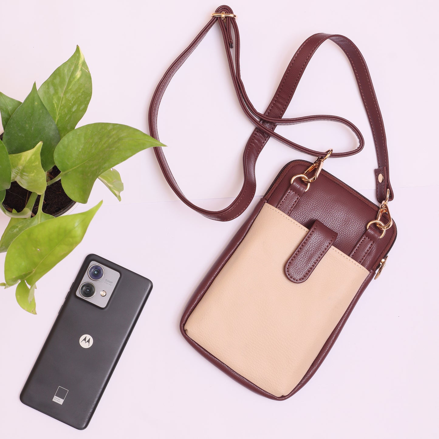 MULBERRY MIST - Mobile Sling Bag