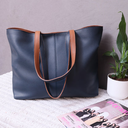 NAVY CLAY - TOTE BAG